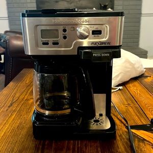 Hamilton Beach Flex Brew Coffee Pot (single serve and full pot)